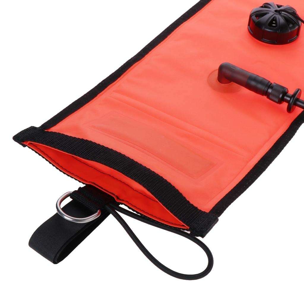 Loom Tree Scuba Diving Surface Marker Buoy SMB Safety Gear Sausage Signal Orange 1