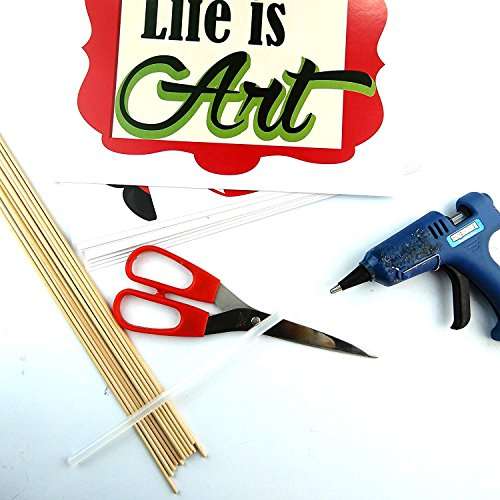 Paper Flower Template Kit Pattern DIY Make Your own Flower Backdrop Photo Booth Flower Decoration Card Stock Zattis 3