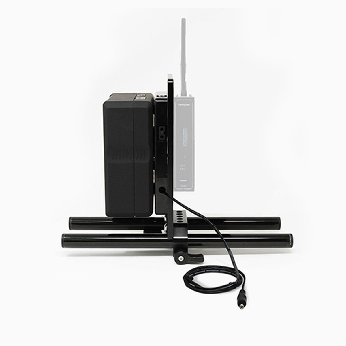 Core SWX 15mm Rail Mount Cheese Plate with 3-Stud Battery Plate and 18" LEMO Power Cable for Canon C200/C300 Mark II 5