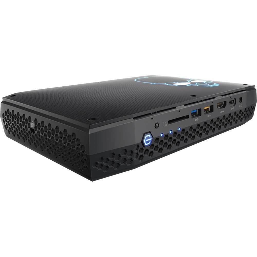 Intel NUC NUC8I7HNK Mini PC, Intel Quad-Core i7-8705G Upto 4.1GHz, 16GB DDR4, 1TB SSD, AMD Radeon RX Vega M GL, WiFi, Thunderbolt 3, Supports Up to 6 Displays, Windows 10 Pro (16GB RAM + 1TB SSD) 3