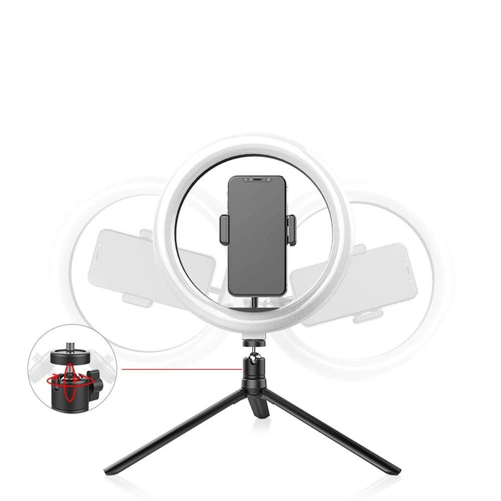 Y-sg Shop Customization RGB Fill Light Artifact net red Live Broadcast Selfie Camera Anchor Ring Light, LED Ring Light with Tripod and Phone Stand and Live Video and YouTube Video Stand 2