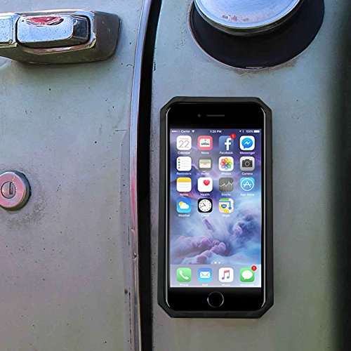 Rokform iPhone 6/6s PLUS Rugged Series Military Grade Magnetic Protective Phone Case with twist lock & universal magnetic car mount (Red) 302356 4