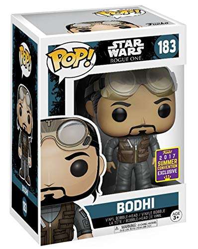 Funko - Star Wars Rogue One-Bodhi Rook-Sdcc Summer Convention Figurine, Multicoloured, 14718 2