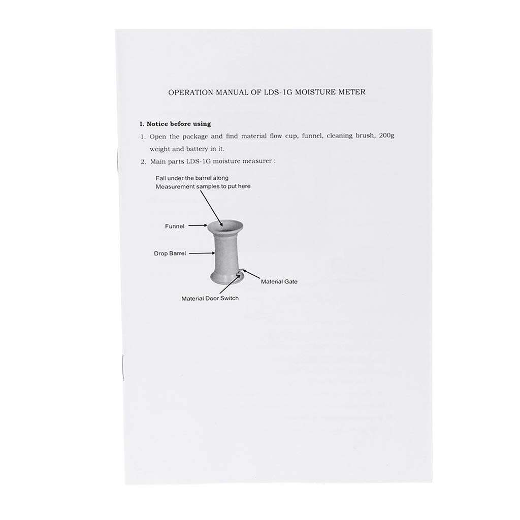 Grain Moisture Meter Grain Moisture Tester, LDS-1G Grain Moisture Analyzer Humidity Meter Corn Rice Wheat Moisture Tester 4