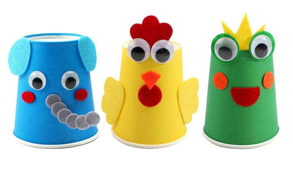 100 Pieces 25mm Black Wiggle Googly Eyes with Self-Adhesive 4