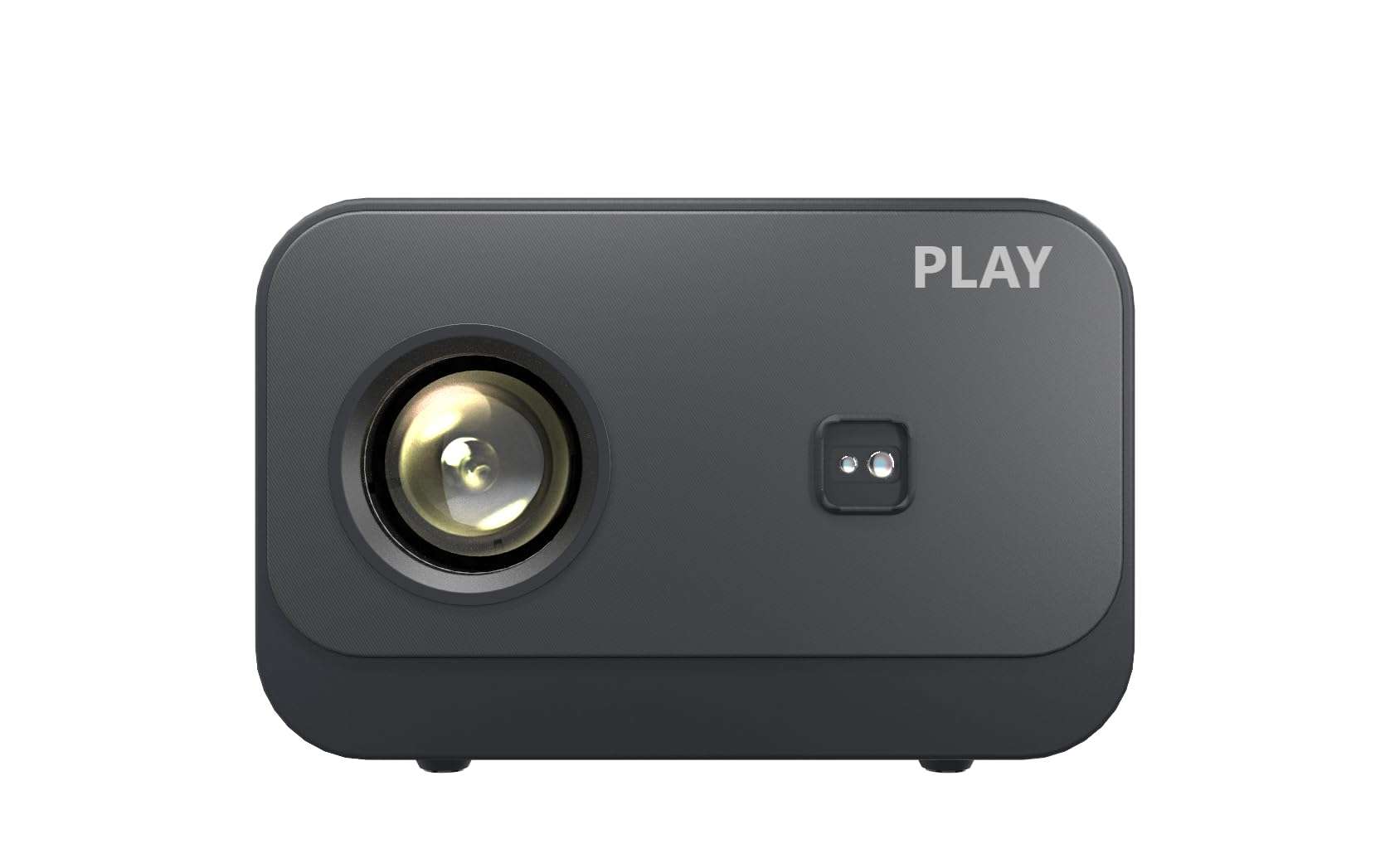 PLAY Plus New Projector for Home, Android 9 Projector with 1+8G 2.4G Wi-Fi Wireless Bluetooth 5.0, 4500 Lumens, HDMI/USB/AV/Audio Port 2