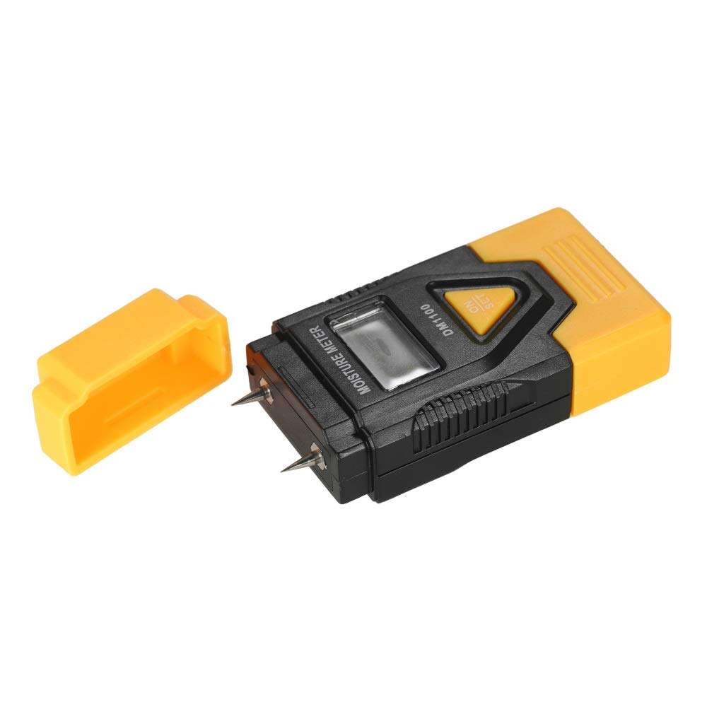 Z.L.FFLZ Moisture Detector 3 in 1 Digital Wood Moisture Meter Thermometer Hygrometer Wood Materials Humidity Tester Temperature Measurement Mini Tool 5