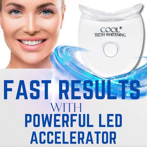 Teeth Whitening Trays Moldable Mouth Tray 2 Dental Trays Teeth Whitening Light for Faster Stain Removal Included Form Shape Perfectly Mouth Dental Tooth Compatible with Opalescence Whitener Bleaching 3