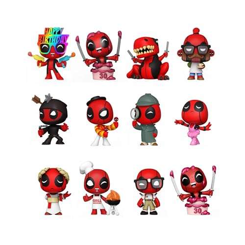 Funko Mystery Minis: Marvel Deadpool 30th - Collectible Vinyl Figure - Gift Idea - Official Merchandise - for Kids & Adults - Comic Books Fans - Mini Figure for Collectors and Display 2