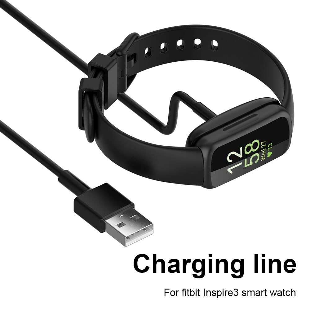 iCare USB Charging Cable Fitbit Inspire Compatible For Fitbit Inspire 3 Power Cable Portable, Smart Watch Accessories 5
