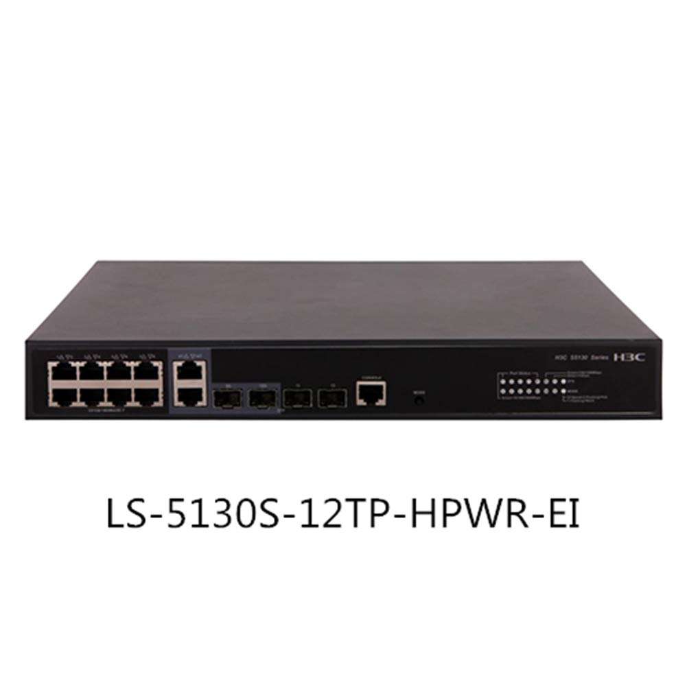 H3C LS-S5130S-12TP-HPWR-EI Ethernet Switch 8-Port Gigabit 4-Port Gigabit Optical POE Switch 3