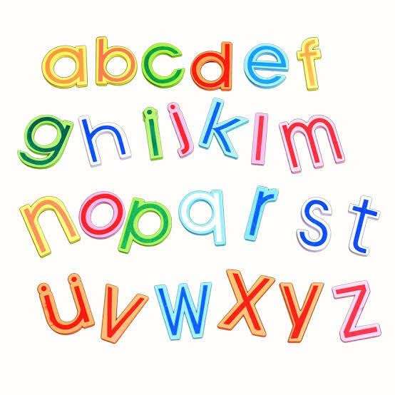 Wooden 26ps Lower Case (a to z) Alphabets Fridge Magnets ,Learning Game Toys for Kids Baby Girls Boys Toddler Preschool Educational Toy 1