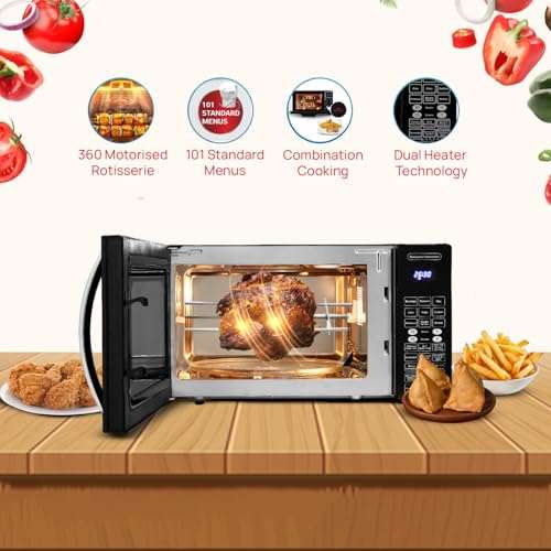 IFB 30 L Convection Microwave Oven (30BRC2, Black, With Starter Kit), Standard 4