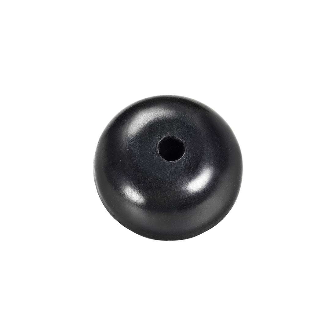 uxcell 4 Pcs D25xH10mm Rubber Feet Anti-Vibration Base Pad Stand for Speaker Guitar Amplifier HiFi 2