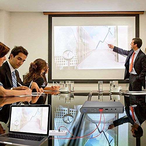 Kkf USB Type C to 4K HDMI Cable Adapter 6FT | High Speed HDMI Cables, 4K @ 30Hz, Ultra HD, Mobile Phone to TV Mirror Cable | for Laptop, Monitor, Fire TV (Type A Port only for Charging) (red) 6