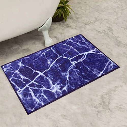 NISHOMES Marble Non Slip Bath Mat for Home and Office Use (Size 40x60 cm) Multicolor 1