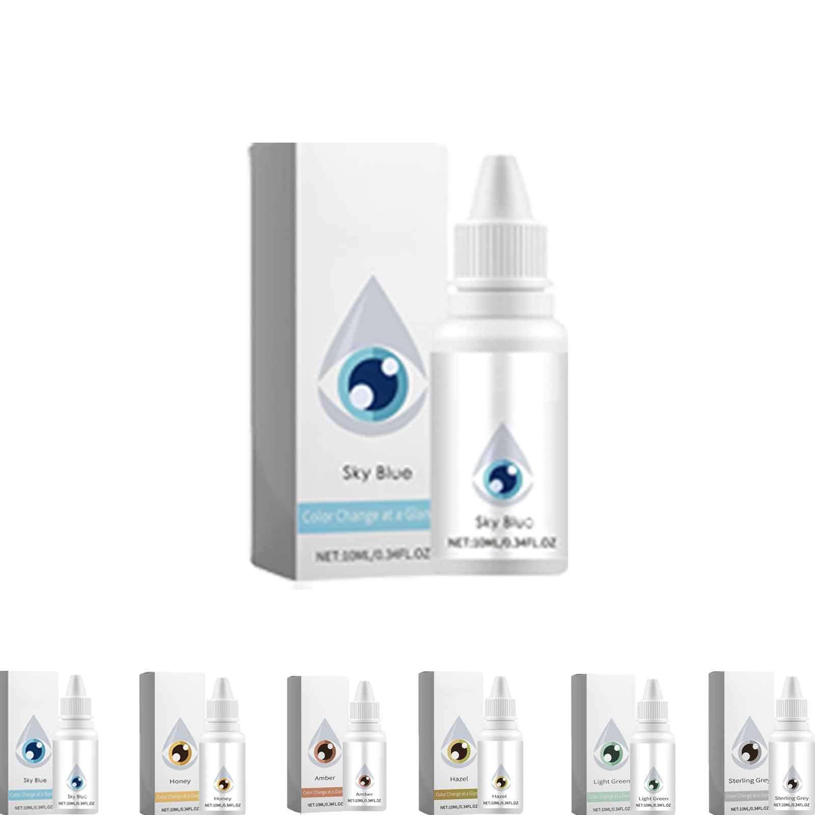 2025 New Changing Drops, Color Changing Eye Drops, 6 Colors, Lighten & Brighten Your Eye Color, Advanced Eye Color Changing Drops (BLue) 1