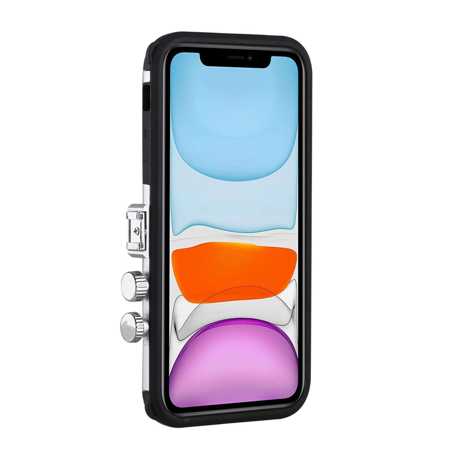 Wcysin Emily in Paris 3D Camera Design Case for iPhone 12/ for iPhone 12 pro with Long Neck Strap (for iPhone 12 and for iPhone 12 Pro) Black 3