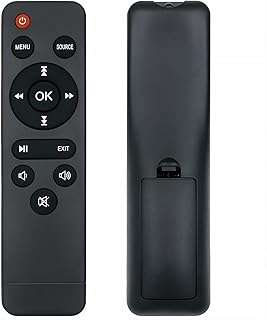 JISIZKY Replacement Remote Control Compatible with TMY V08,for V88 V78 V68 V28 PT-06 V78, for PANSEBA HI-04, for NISOO M10 DR.J Professional Mini AK-40 AK-30 AK-50, for AuKing M8-F Mini Projectors 1