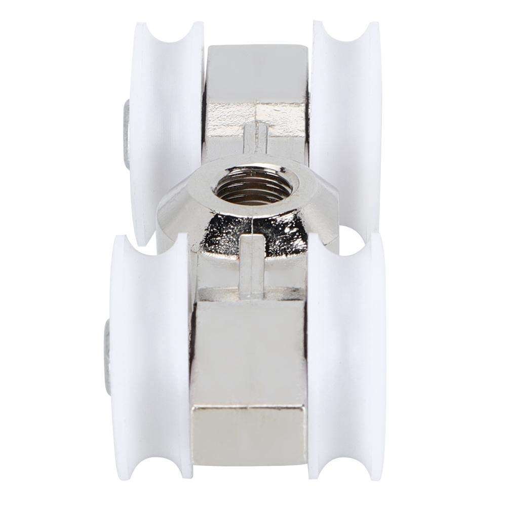 Hanging Wheels, Door Roller, 4 Wheels Door Rollers 0.8In Wheel Diameter for Sliding Doors Home Renovation Supplies Home Hardware Accessories Home 6