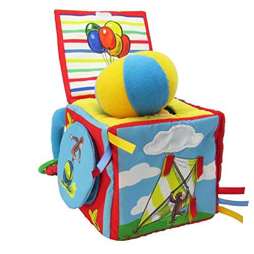 Curious George Curiosity Cube Activity Toy for Babies 2