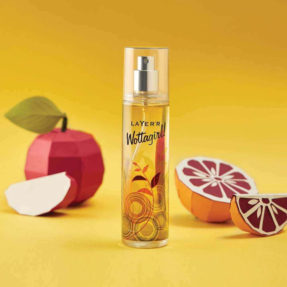 Layer'r Wottagirl Fresh Citrus Deodorant Spray - For Women (135 ml) 4