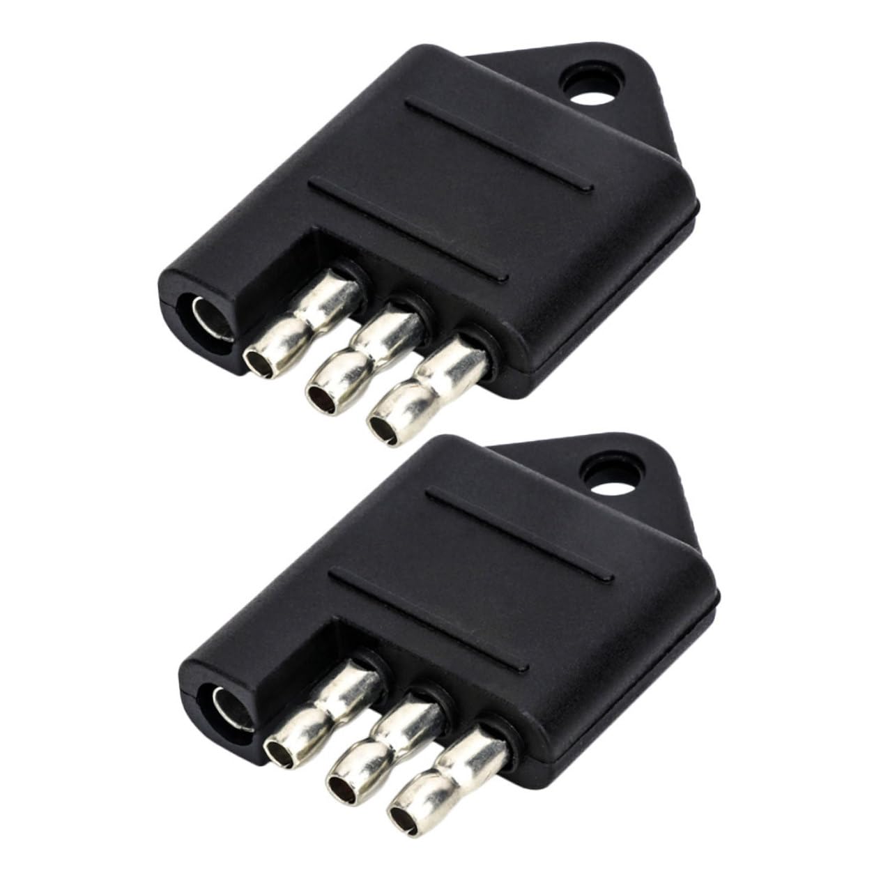 LALADEFIEE Trailer Light Plug Trailer Power Socket Plug Socket Tester Plug Trailer Wire Tester for Trailer Light Wiring Circuit