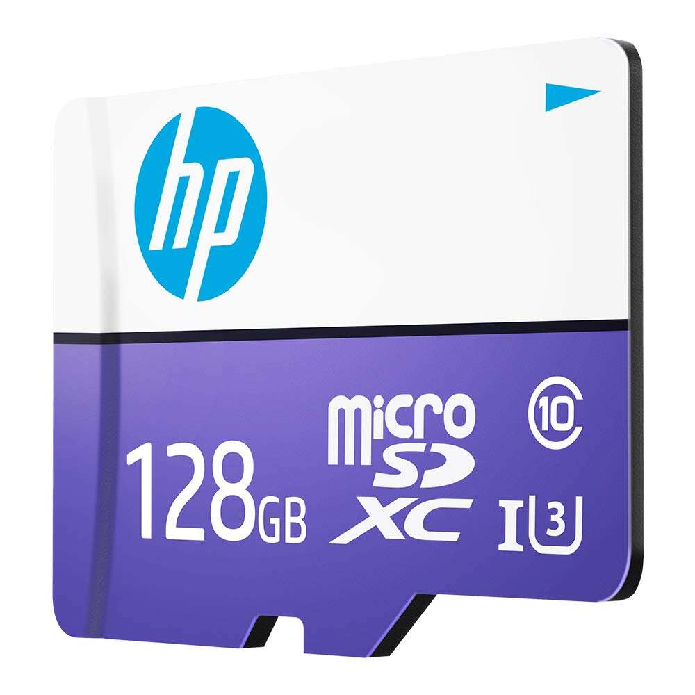 HP Micro SD Card 128GB with Adapter U3 (Write Speed 60MB/s & Read Speed 100 MB/s Records 4K UHD and Fill HD Video) - Purple 3