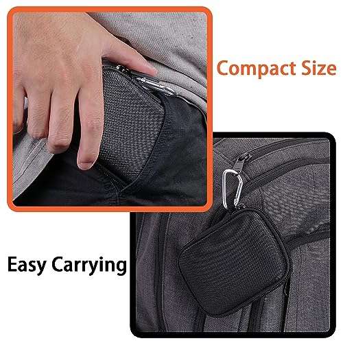 Aenllosi Hard Carrying Case Compatible with Crucial X9 / X9 Pro / X10 / X10 Pro 1TB/2TB/4TB Portable SSD,USB 3.2 External Solid State Drive & USB Cable Organizer(Case Only) 6