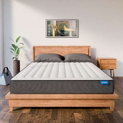 Comforto Hybrid Mattress | Single Size Mattress | Pocket Spring with Orthopedic Memory Foam Mattress | 100 Nights Trial | 8 Inch Mattress | Medium Firm Comfort | 75x36x8 Inch 1