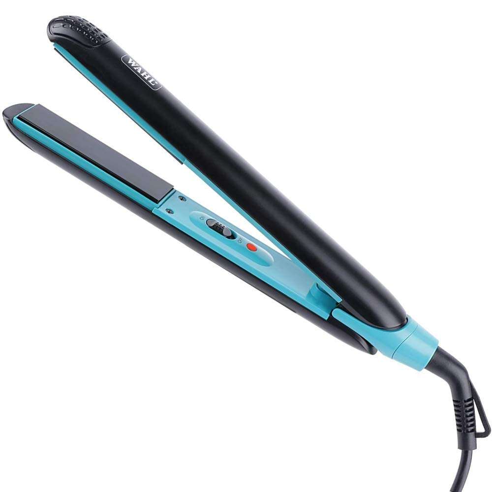 Wahl India Hair Straightener and Curl Comes with Ceramic Floating Long Plates (Black) 1
