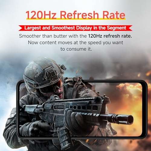 Redmi A4 5G (Starry Black, 4GB RAM, 64GB Storage) | Global Debut SD 4s Gen 2 | Segment Largest 6.88in 120Hz | 50MP Dual Camera | Free 33W Charger in Box 4