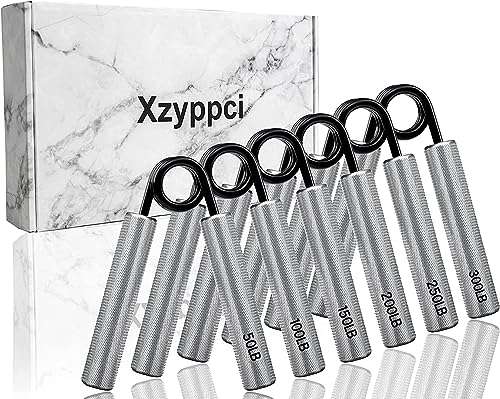 Xzyppci Hand Gripper Set,Heavy Grippers, Grip Strength Trainer 3 Pcs 1