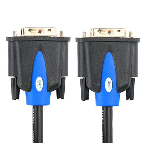 SHD 3Feet DVI Cable, DVI-D Dual Link Monitor Cable for PC, HDTV, Projector 4