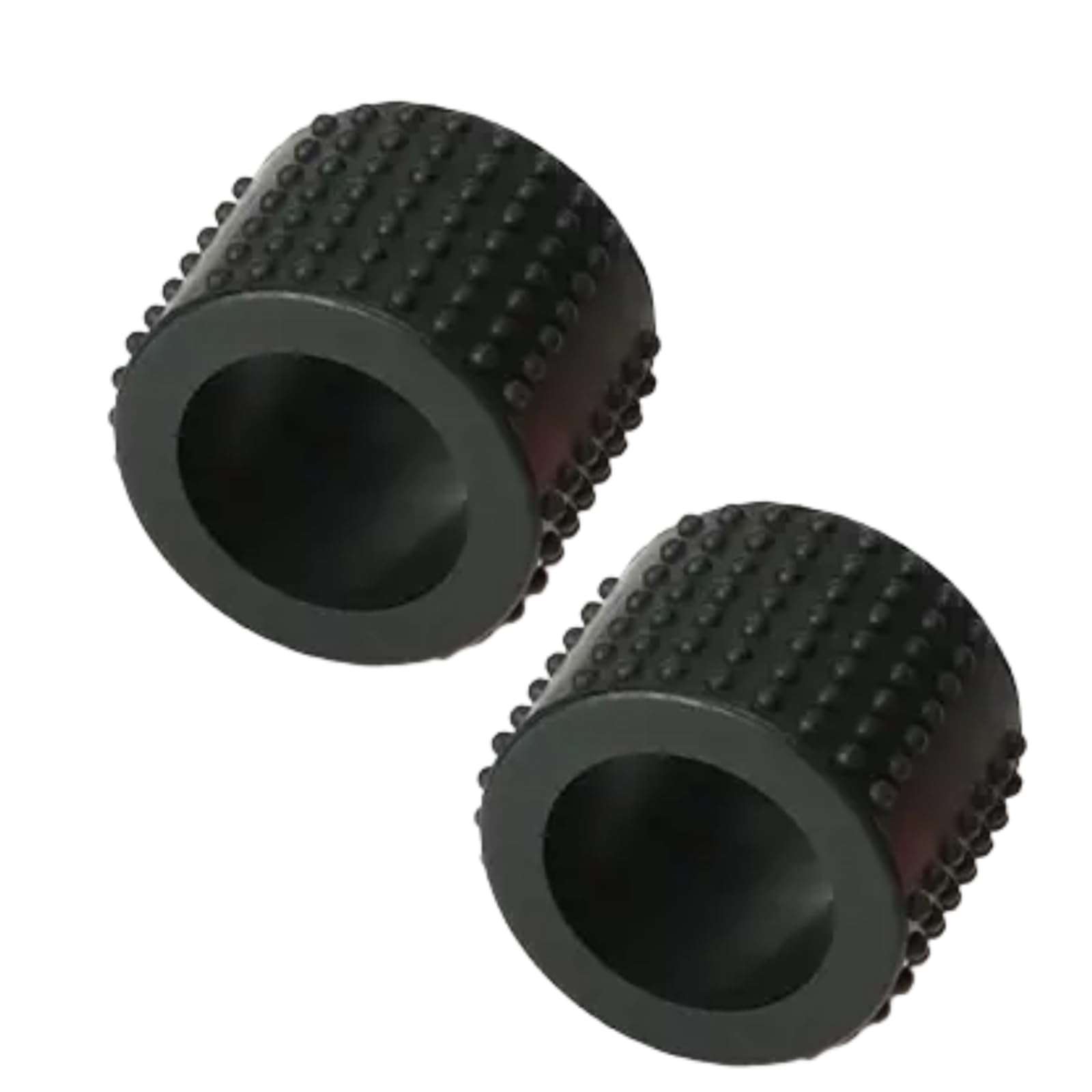 2Pcs Black Tattoo Supply Food Grade Silicone Grip Cover for Pen Accessories, Tattoo Machine Parts (25xH30mm, 3.7cm*3cm) 1