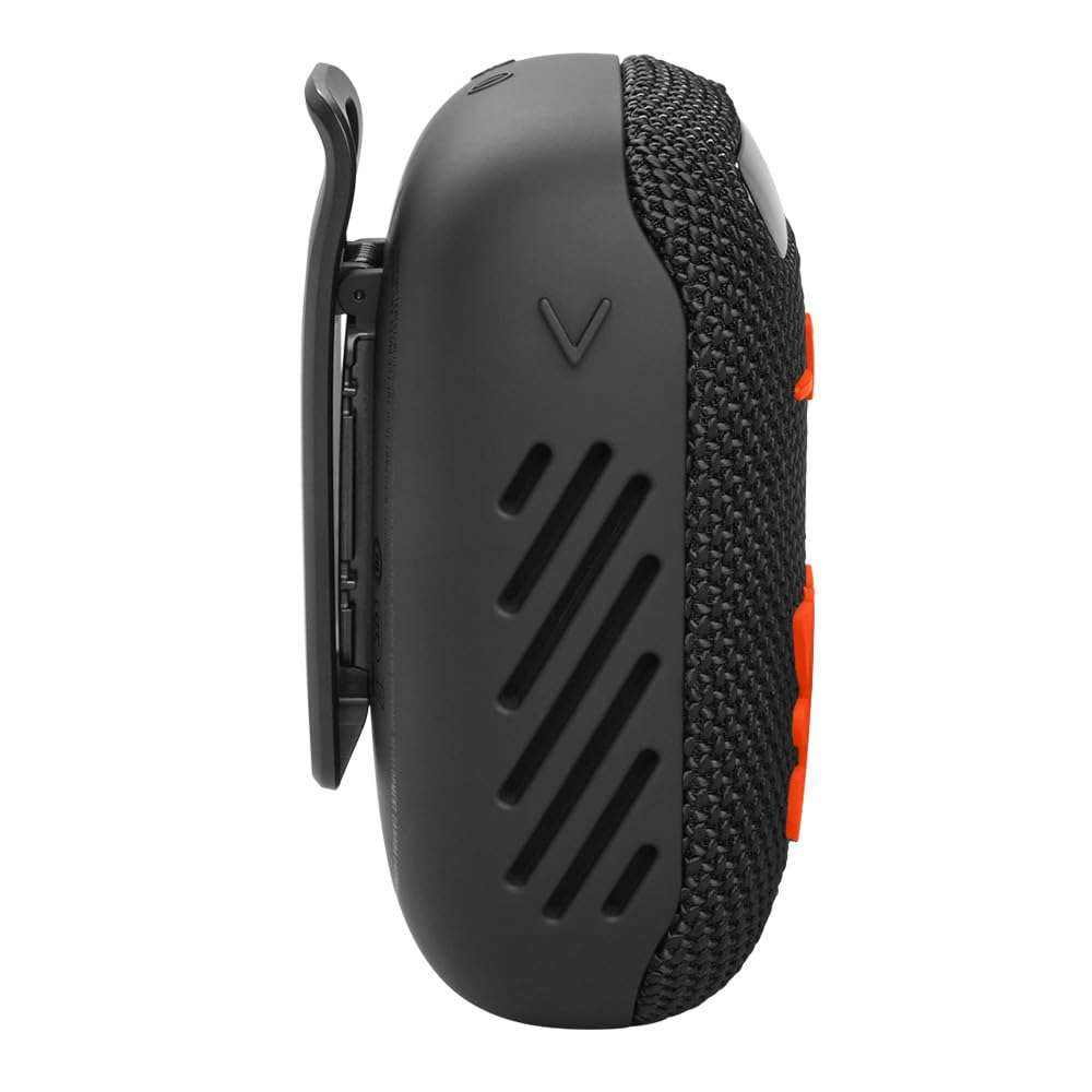 JBL Wind 3 FM Bluetooth Handlebar Speaker (Black/Orange) 6