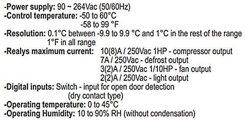 Digital Controller for Cooling with True-RMS Voltage Monitor and Touch Sensitive Keys (Model MT-444) 4