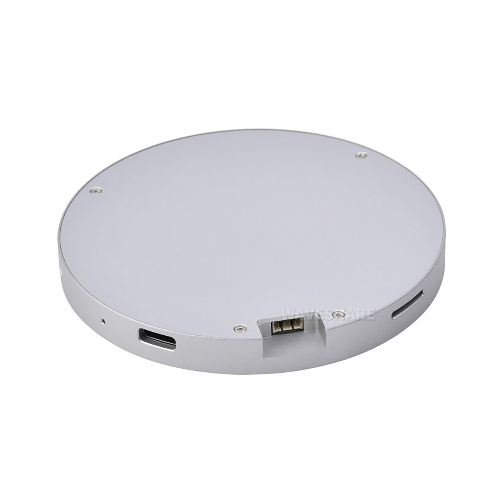 2.8inch Round LCD Display CPU/GPU Cooler IPS Panel 480×480 Resolution Water Cooler Screen Real Time Display Various Data Monitoring Type-C One-Cable CNC Metal Case Silver 6