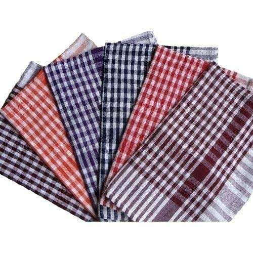 STYLELAB Kitchen Duster Cloth Cotton Cleaning Mop 17 x 17 Inch (Pack of 3) - Multi-Colour Striped 4