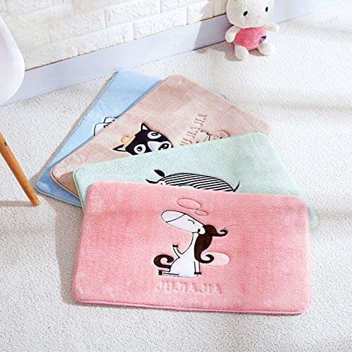 UBERSWEET® changbvss Rugs for Kitchen Anti-Slip Carpet Bathroom Decoration Accessories tapete de banho alfombra antideslizante ducha cosas de cocina: danlvsebanma, About 38.5cm x 60cm 3