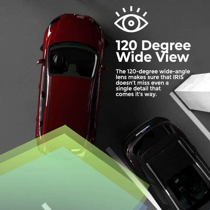PROCUS IRIS - Car Dashcam | FHD 1080P | Wide Angle Lens | Car Camera with Recording | Motion Detector (without wifi) 5