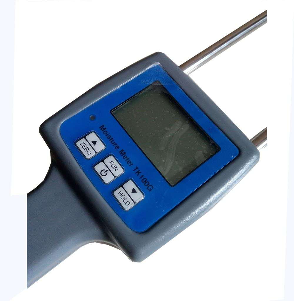Grain Moisture Tester Multifunctional Barley Corn Wheat Moisture Content Meter Measuring LCD Display 2