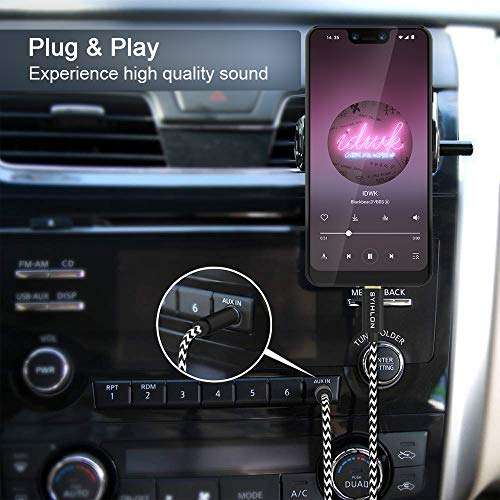 SYIHLON USB C to 3.5mm Aux Cable, Braided Type C to 3.5mm Audio Cable Car Aux Cord for Google Pixel 2 3 4XL, iPad Pro 2018, OnePlus 6T/7/7 Pro, Galaxy Note 10/10+ S20+, Moto Z, HTC and More (3.3Ft) 2