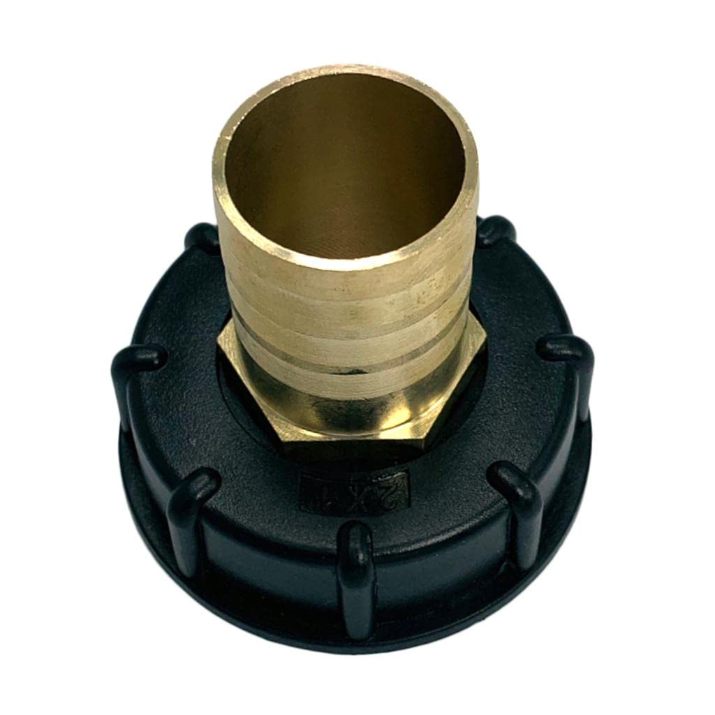 Playbuys IBC Tank Adapter Female Thread 1/2 3/4" 1" Water Tank Adapter Fitting 32mm" 1