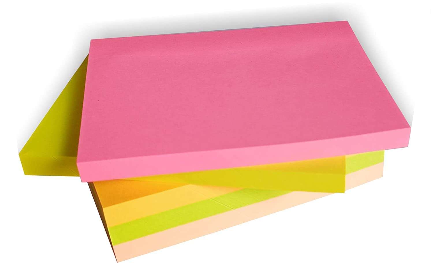 SCHUBERT Sticky Notes 3 x 4 Inch Pad 4 Colors (400 Sheets) 1
