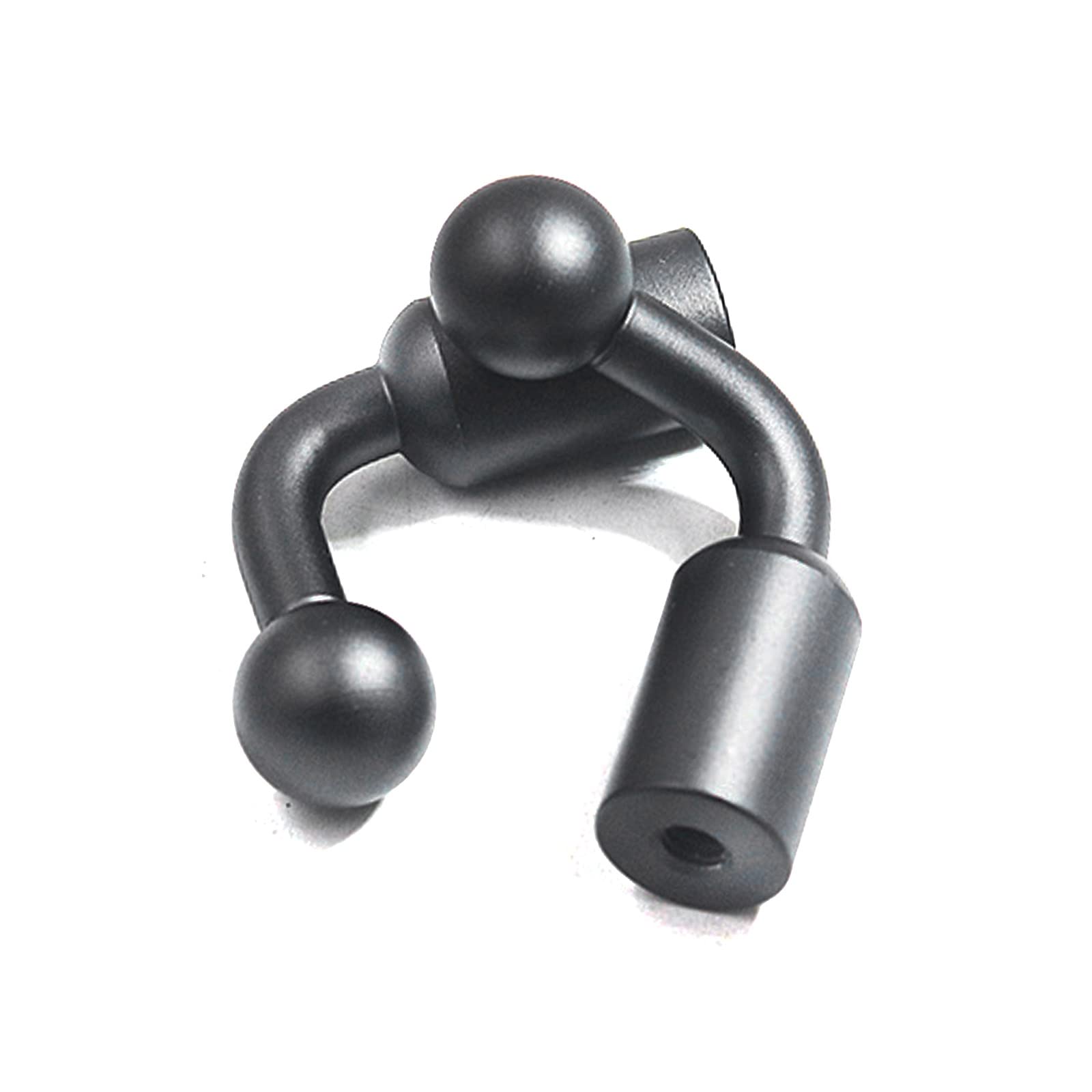 MHADBKH 1/4 Inch to 17mm Ballhead Mount Adapter for Tripod Selfie Grip Stand Ball for Head Phone Tablet Clip Holder Clamp 6