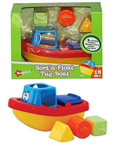 Navystar Sort'N Float Tug Boat Baby Toy 2