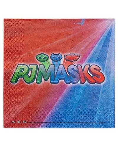 American Greetings PJ Masks Party Supplies, Paper Lunch Napkins (16-Count) 2