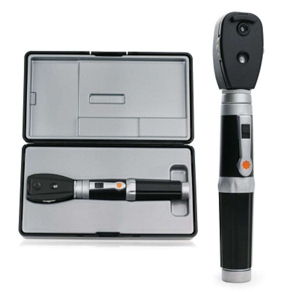 MCP Ophthalmoscope OP-10 for eye, Portable Handheld Direct Ophthalmoscope 5 different Apertures with Storage Box