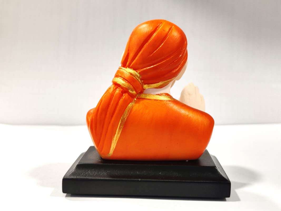 Auto Beast Sai Baba Idol for Car Dashboard, Home & Decor, Office Temple I Living Room I Guest Room I Sai Baba Statue for Car Dashboard 4